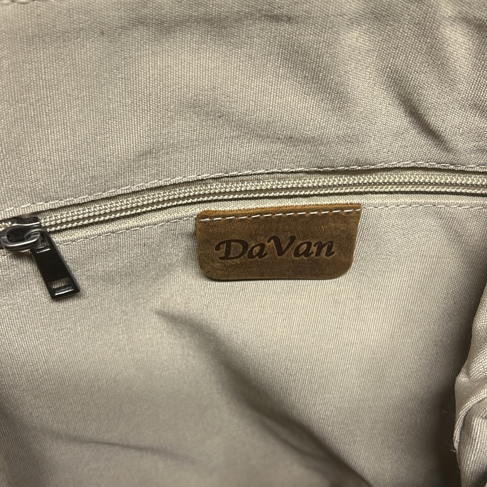 Davan Design Canvas Tote Bag With Adjustable Cros… - image 4